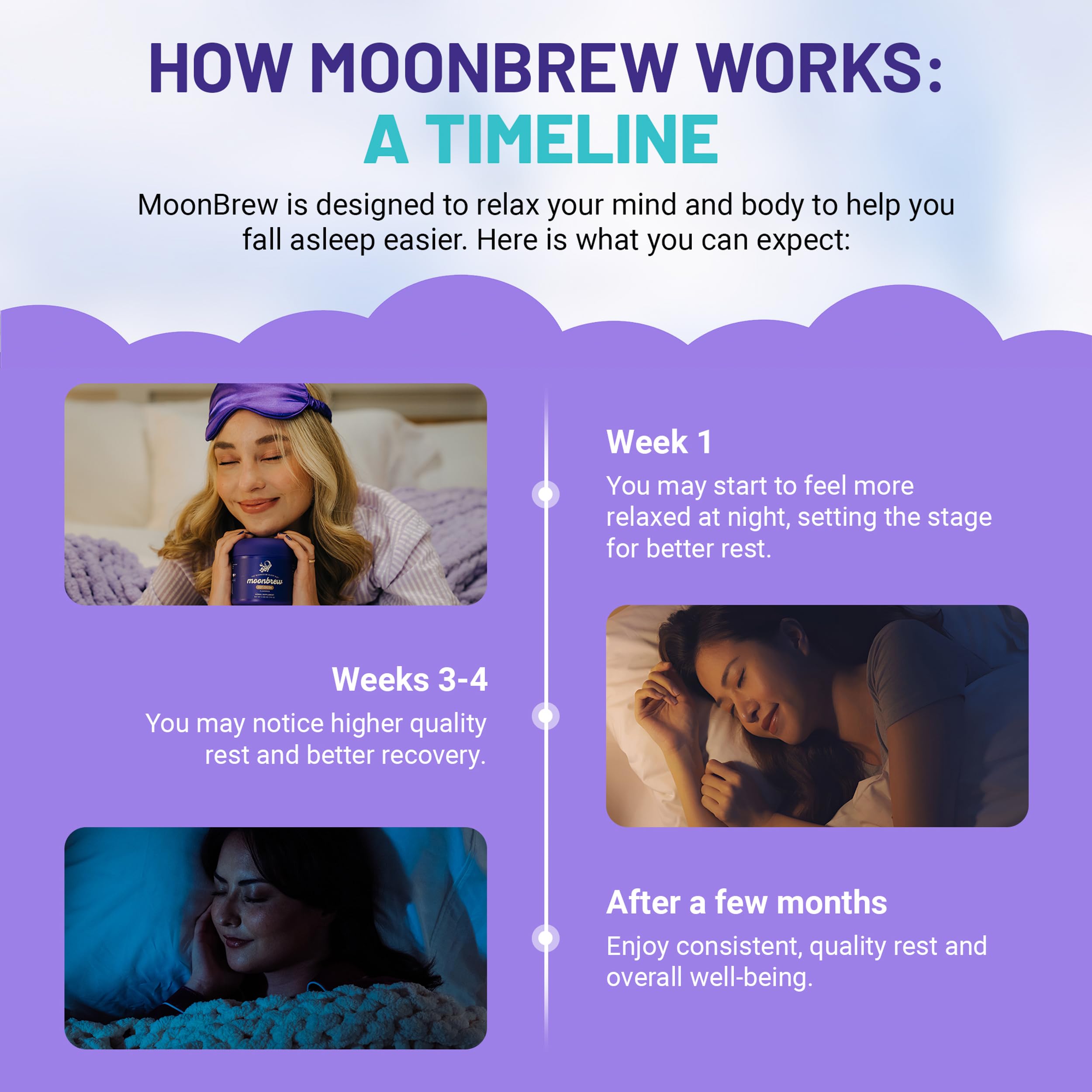 MoonBrew hot cocoa dissolving in milk for a smooth drink.
