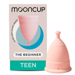 Mooncup beginner teen size insertion for easy start