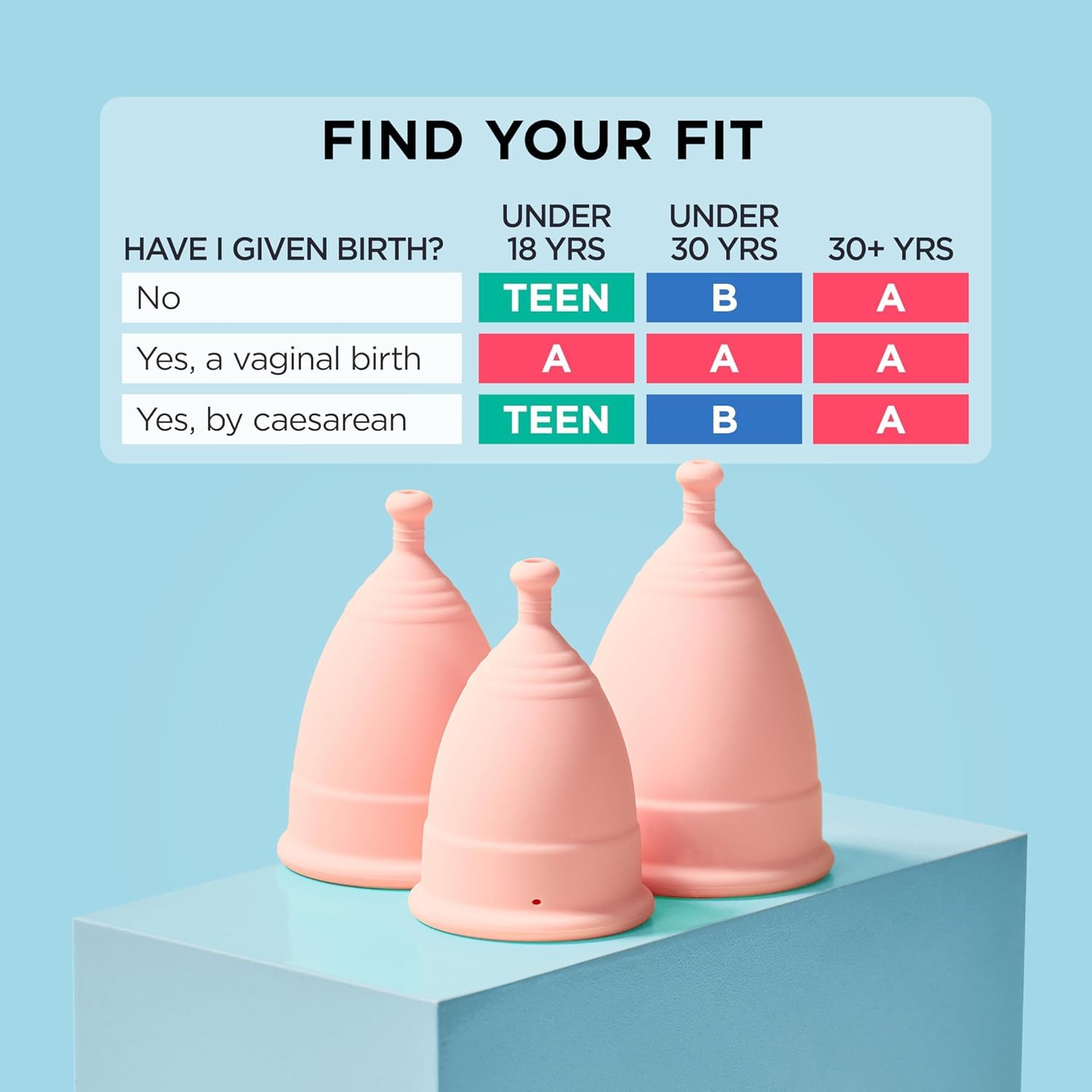 Mooncup leak-proof protection for heavy periods without disposable waste