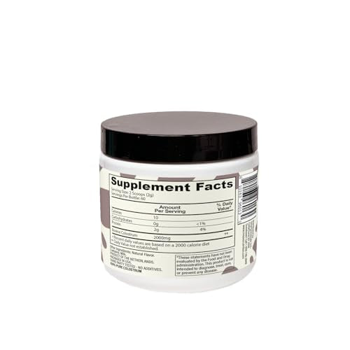 MOOVE vanilla flavored colostrum blends easily into coffee or smoothies.