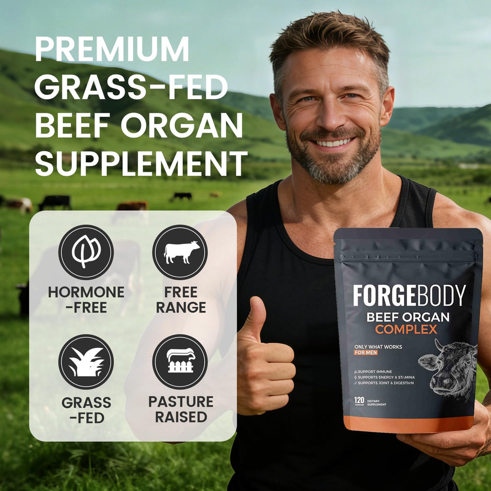 MORANDEE Forgebody capsules close-up, easy-to-swallow daily wellness support.