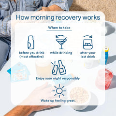 Morning Recovery Orange Mango packaging showcases flavor and convenience