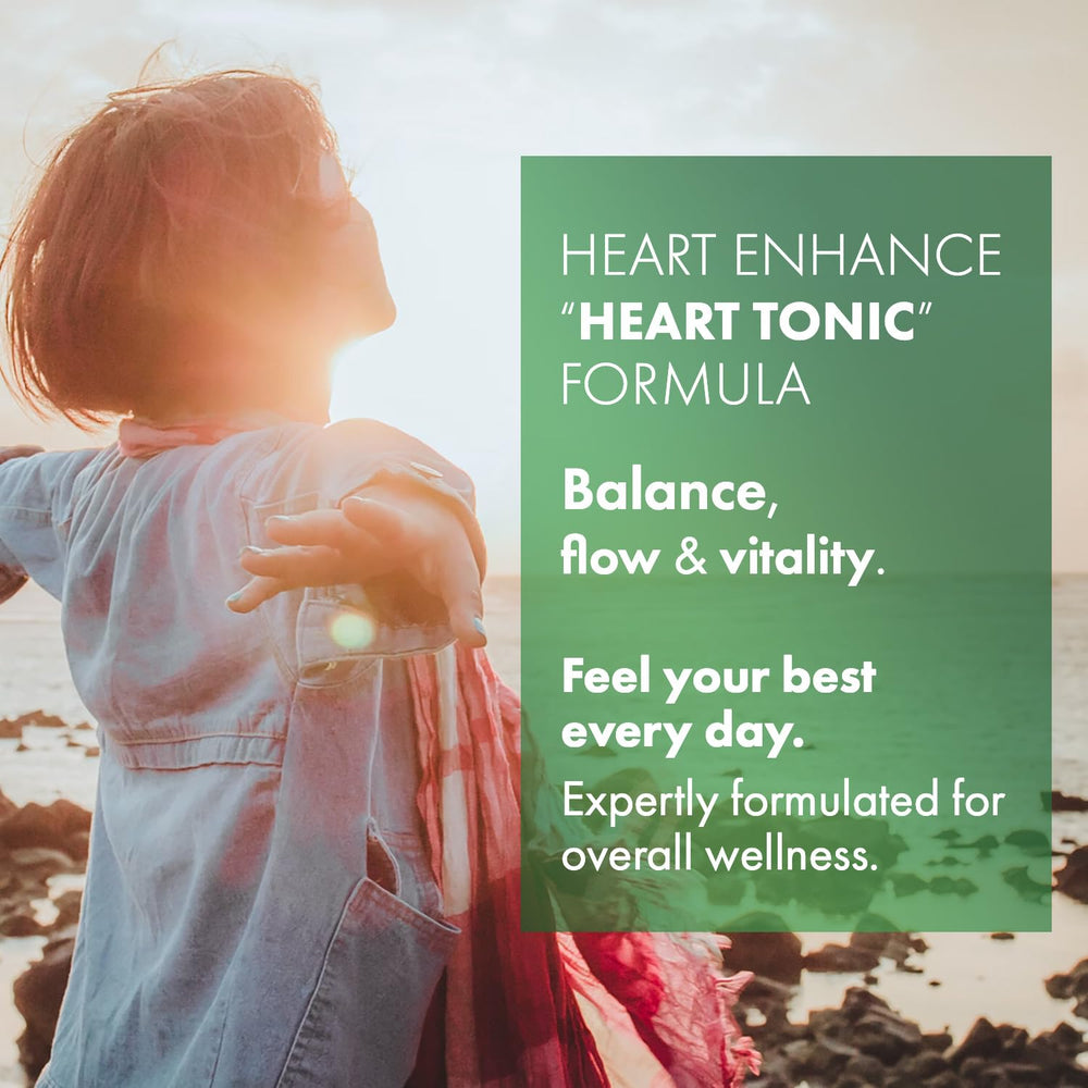 Ayurvedic Heart Enhance formula scene reflecting ancient wellness traditions