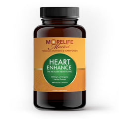 MoreLife Market Heart Enhance bottle displayed to emphasize circulatory balance and inner calm