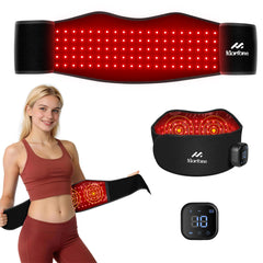 Morfone cordless red light therapy belt for on‑the‑go use