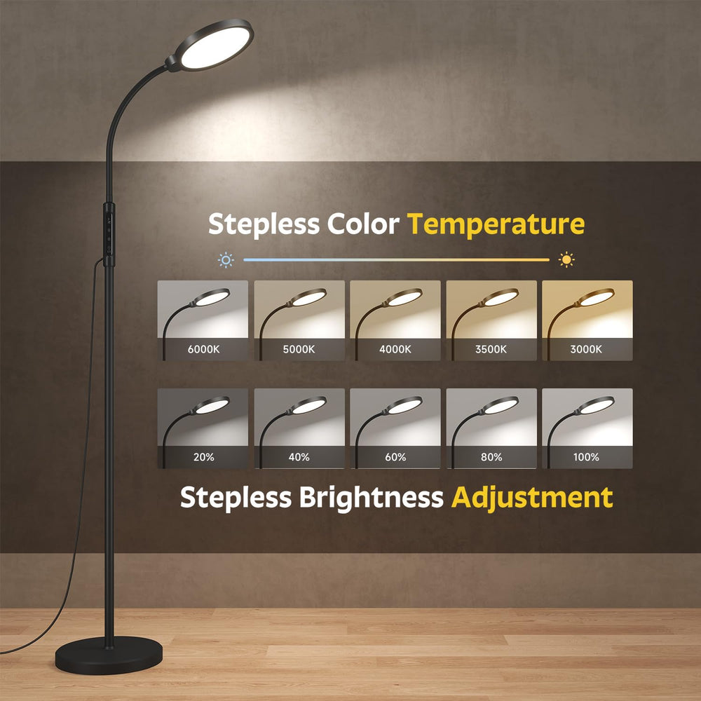 Morfone Light Therapy Lamp anti-tip base ensures stability