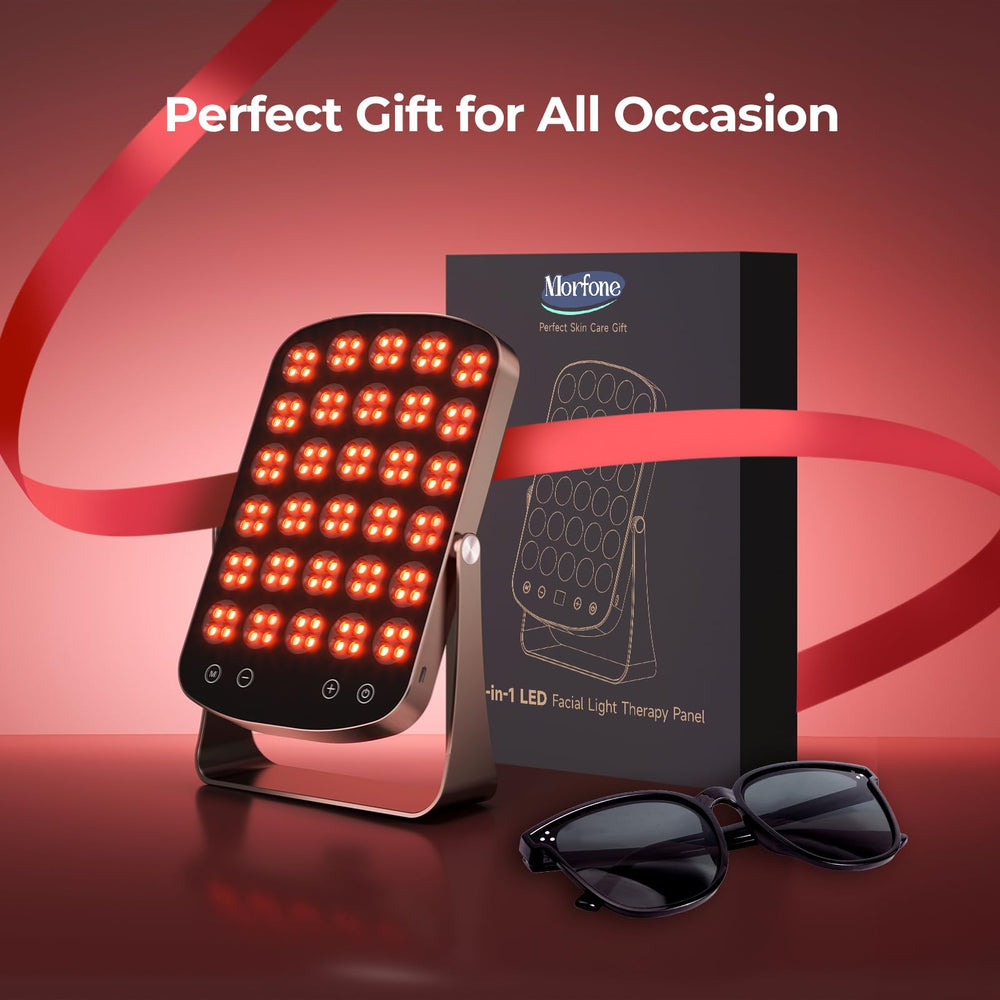 Morfone gift-ready red light panel suitable for wellness enthusiasts