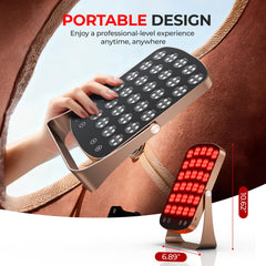 Morfone makeup mirror side offers 6000K lighting for daily grooming
