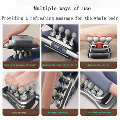 Morgela legs and feet massage area helps post-run recovery.