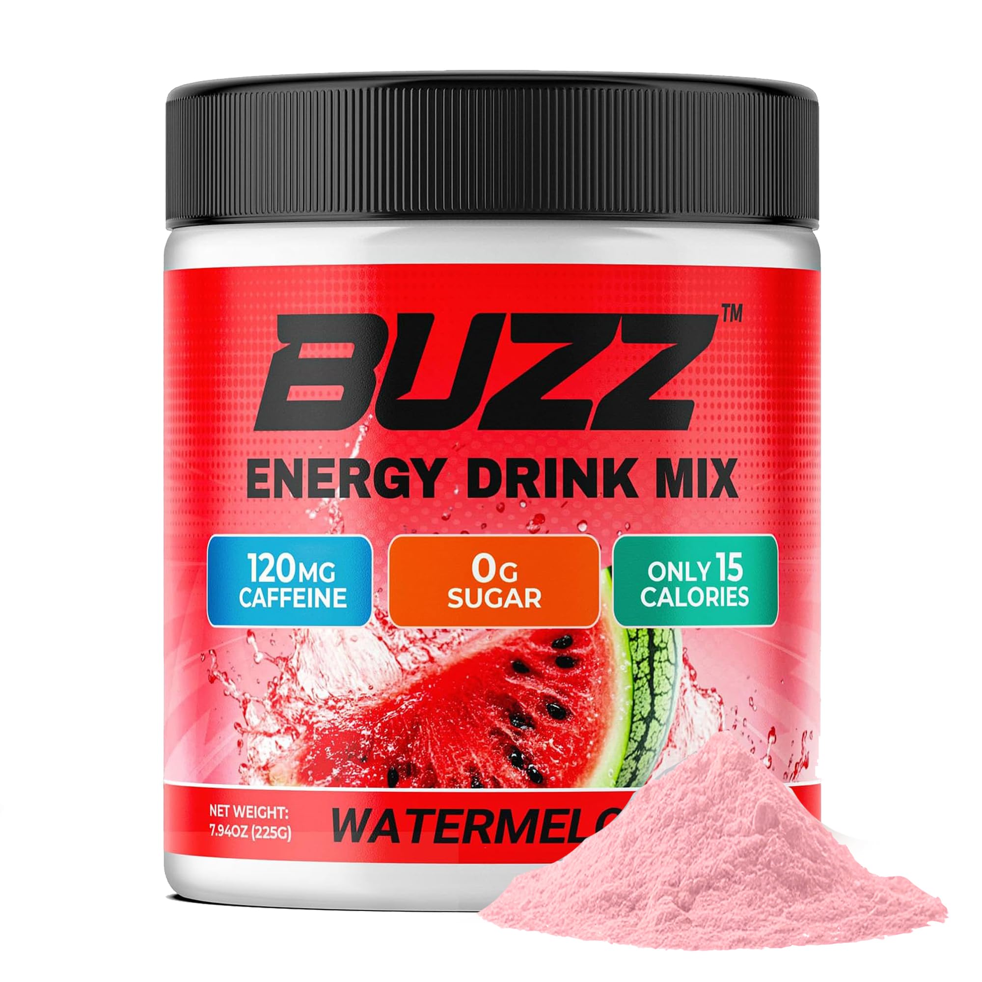 Ingredients emphasis antioxidants and vegan formula in Morning Buzz powder