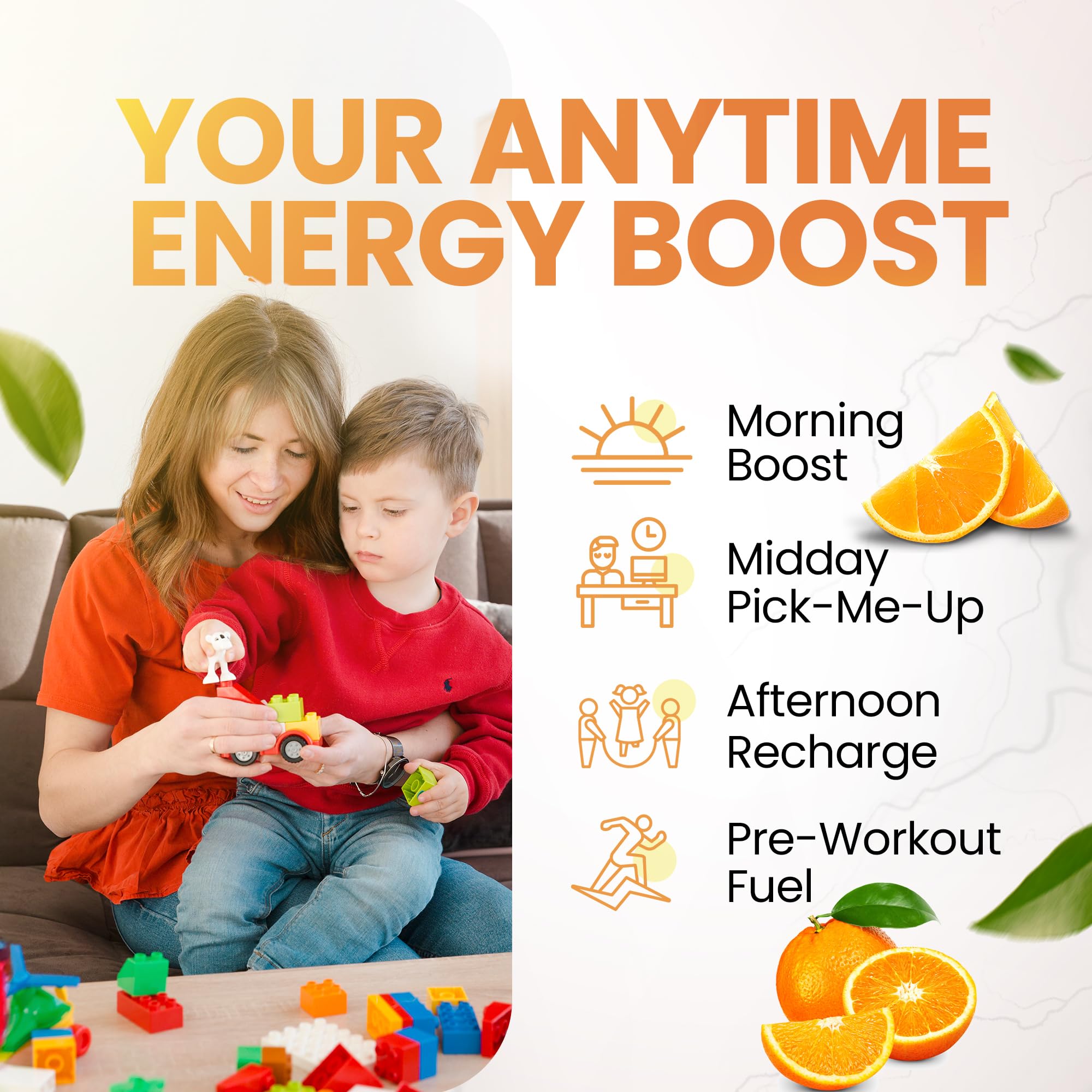 Morning Buzz orange-burst-drink-glass displaying a refreshing energy drink.