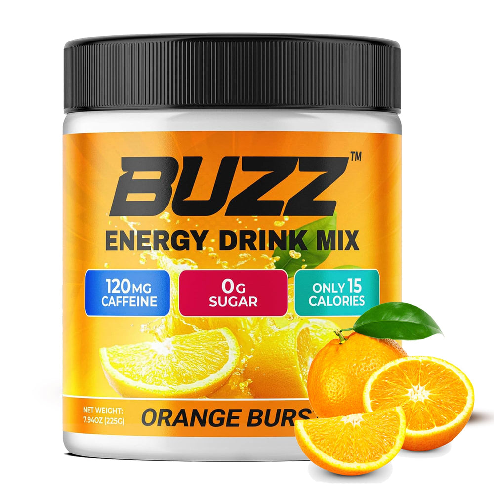 Morning Buzz sugar-free-label emphasizing clean, jitter-free energy.