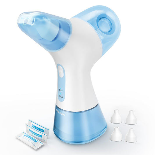 Mornwell nasal irrigation system with dual modes for gentle or deep cleansing.