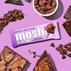 MOSH clean-label, diet-friendly bars highlight keto and gluten-free options for everyday snacking.