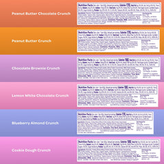 MOSH bar packaging close-up highlights gluten-free and keto-friendly features.