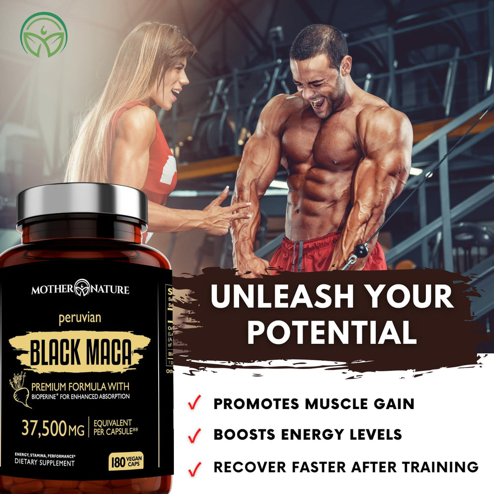 Maca for mood and focus during long tasks and study sessions.