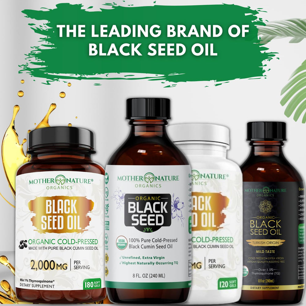 Daily routine boost with Mother Nature Organics black seed oil