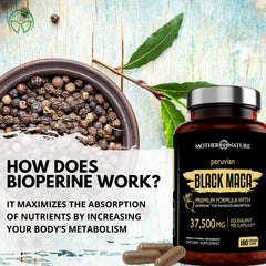 USA GMP-certified facility badge signifying strict quality control for maca.