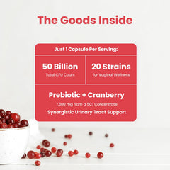 Mother's Promise 50 billion CFU formula made in USA lends premium quality.