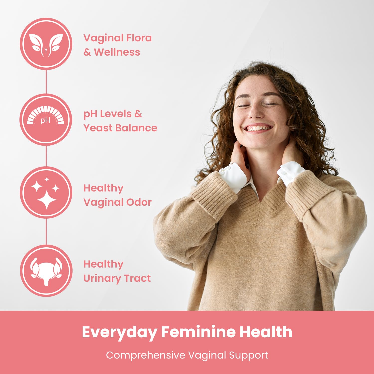 Mother's Promise cranberry-concentrate blend supports flora balance and urinary comfort.