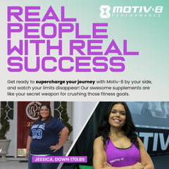Motiv-8 pre-workout used in morning routine for daily energy.