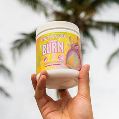 Ingredient blend image highlighting fast-acting energy and focus support.