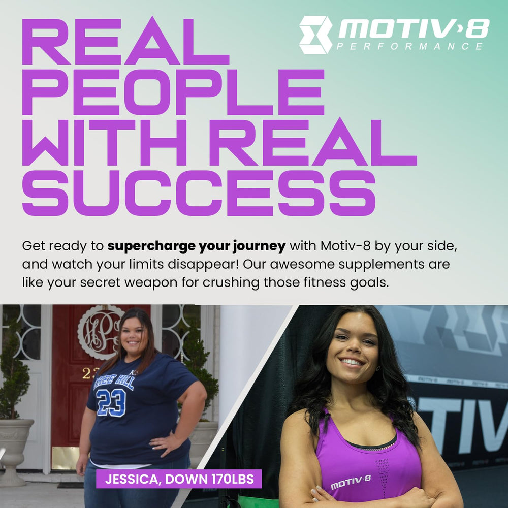 Motiv-8 Pre-Workout shaker-ready bottle invites fast hydration and focus