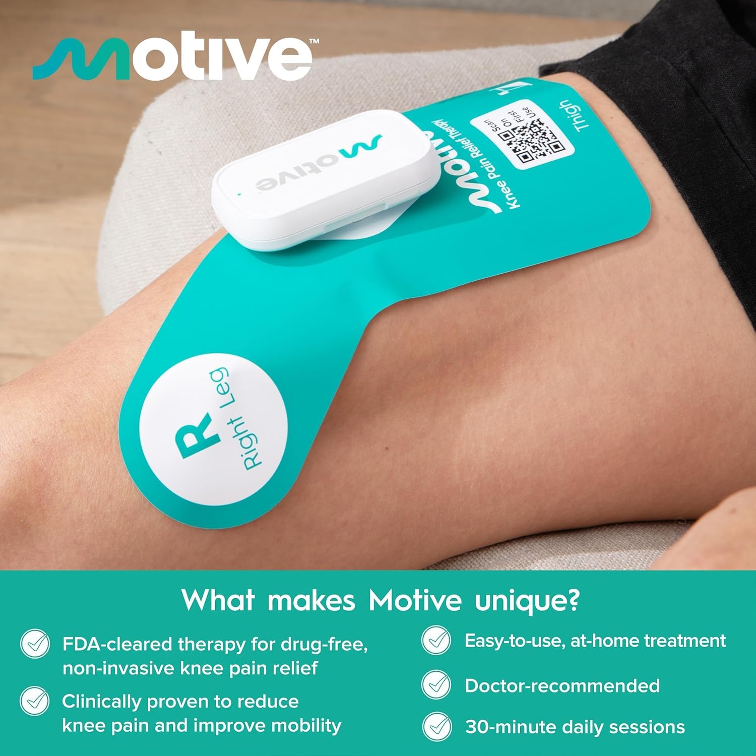 Full Motive Knee Therapy Kit replenishment bundle for home use