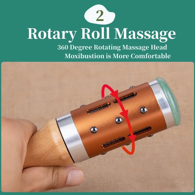 MOTRING jade facial moxibustion included for soothing warmth.