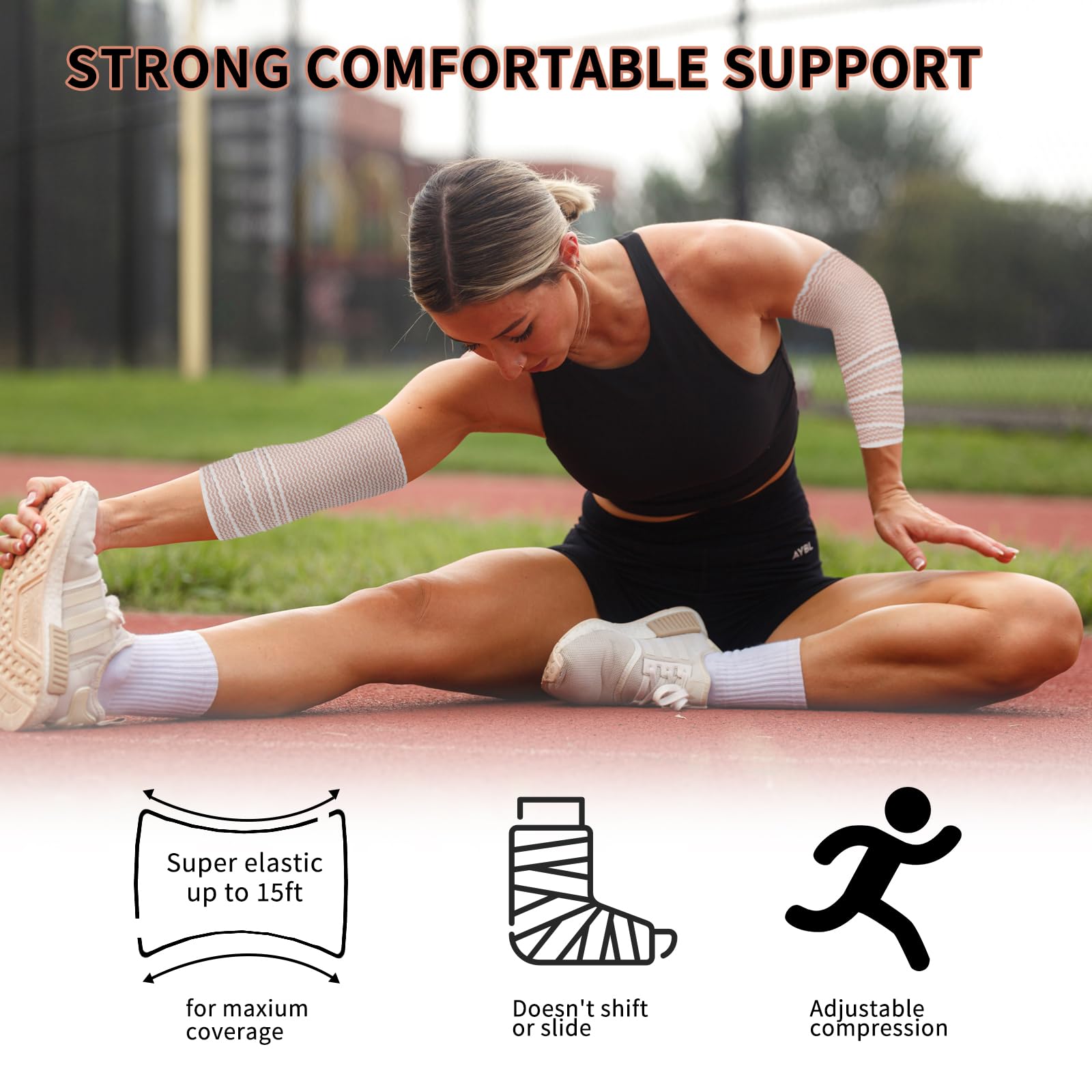 Motroce soft, breathable polyester-cotton blend for skin-friendly comfort.