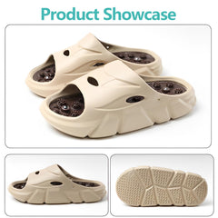MOTTLED SKY non-slip EVA slippers helping safe daily foot care