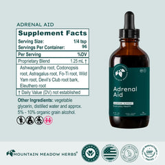 Codonopsis root featured as part of Mountain Meadow Adrenal Aid formula.