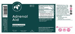 Eleuthero root included in Mountain Meadow Adrenal Aid for balanced vitality.