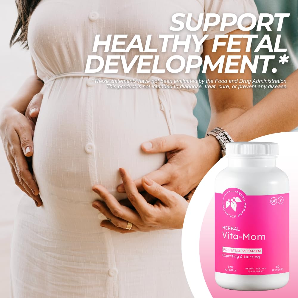 Vita-MOM 5-MTHF folate detail for prenatal support.