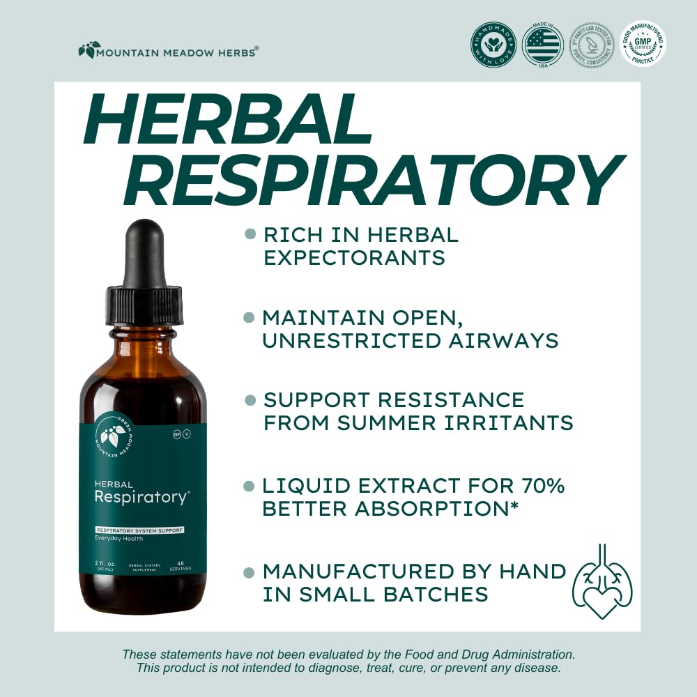 Mountain Meadow Herbs bronchial wellness formula aiding seasonal airway comfort.
