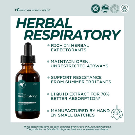 Mountain Meadow Herbs bronchial wellness formula aiding seasonal airway comfort.