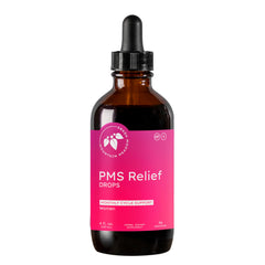 Mountain Meadow Herbs PMS Relief Drops bottle front for cycle balance