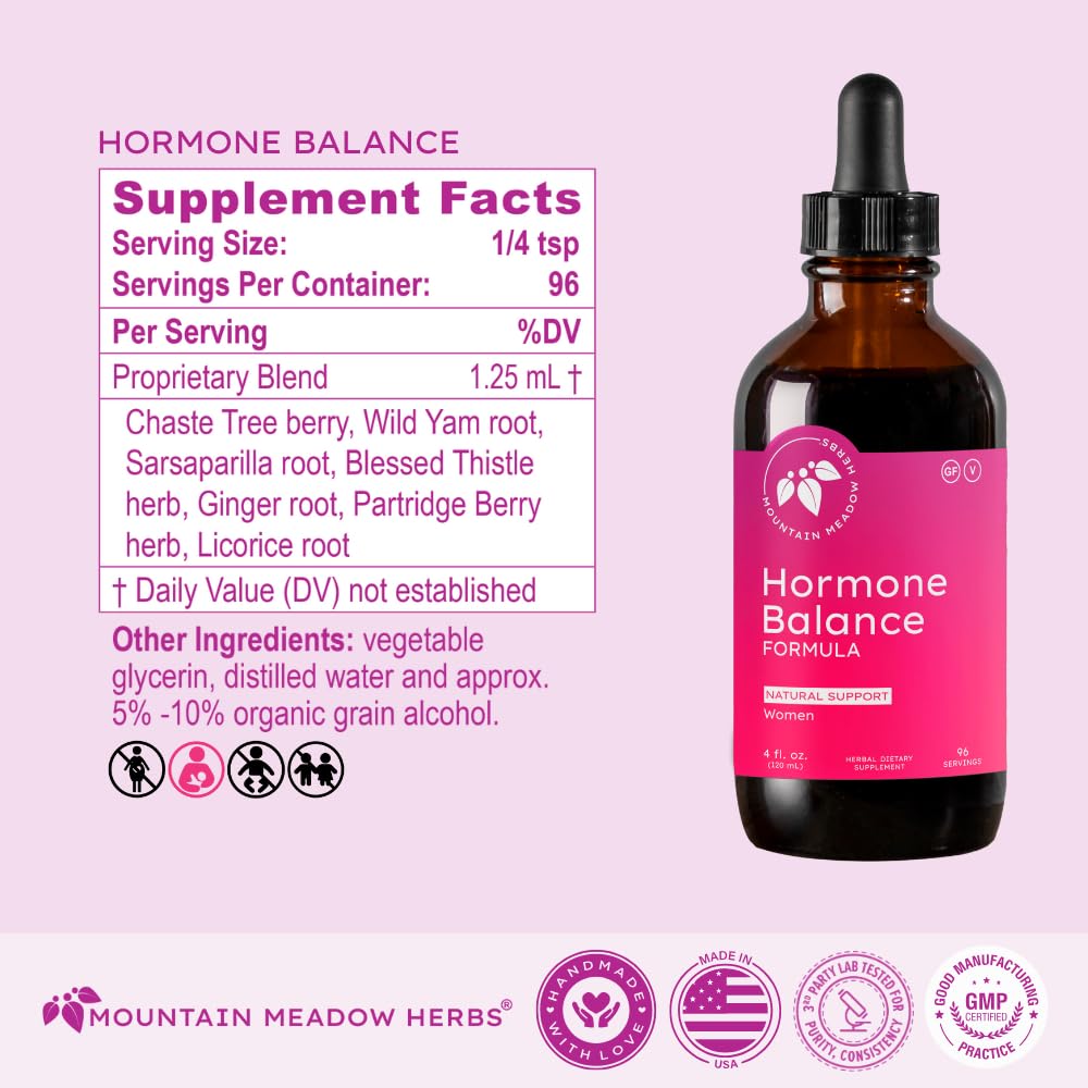 Mountain Meadow Herbs packaging box communicates natural wellness for women.