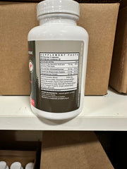 Mountain Peak Joint Formula bottle beside healthy foods signifying daily intake.