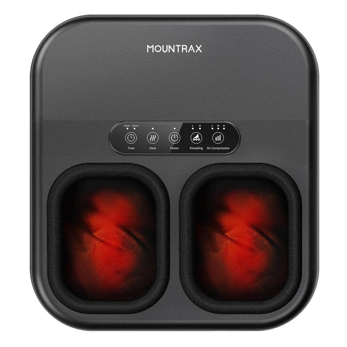 Mountrax Foot Massager front view showing kneading nodes for targeted relief