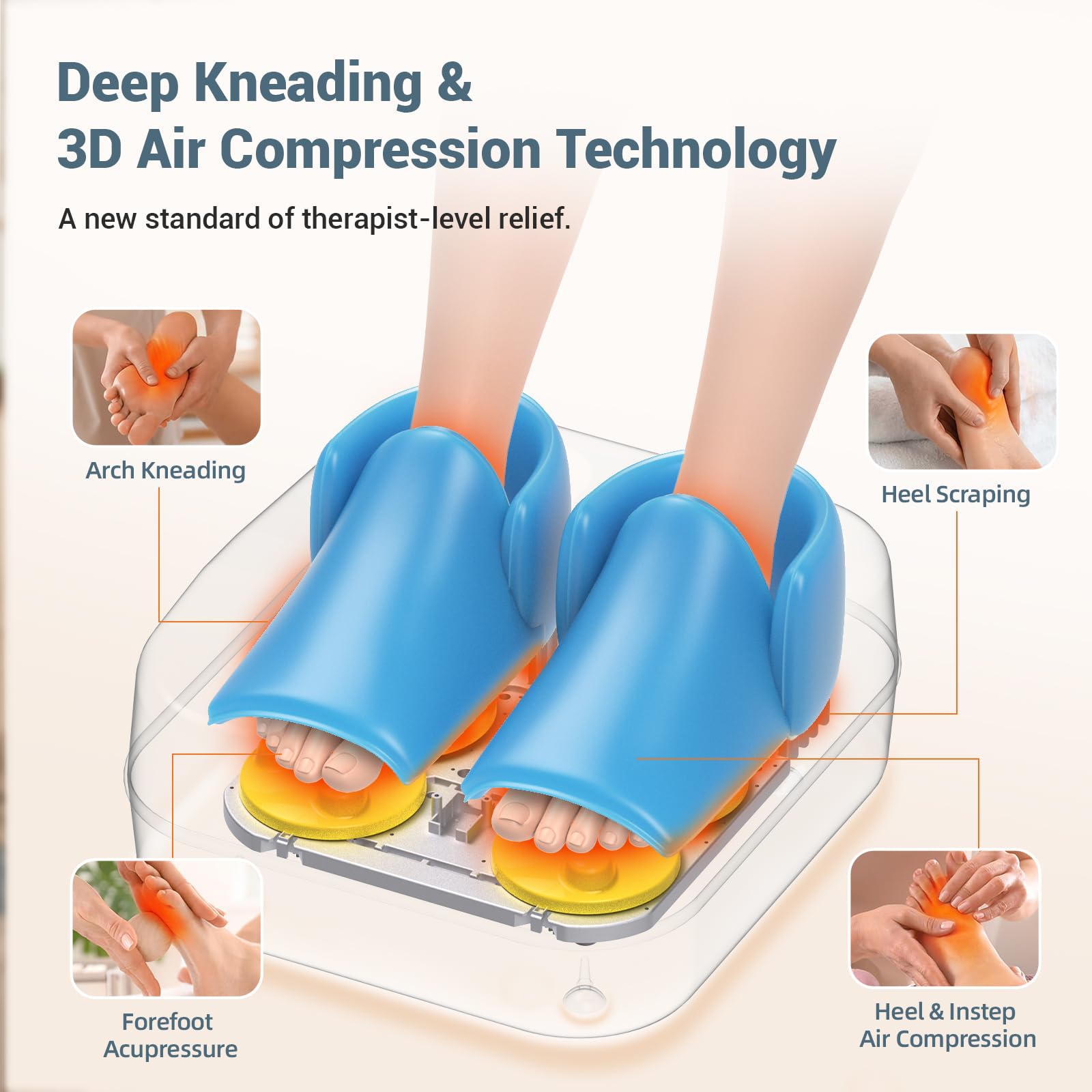Mountrax Foot Massager removable cover for easy cleaning