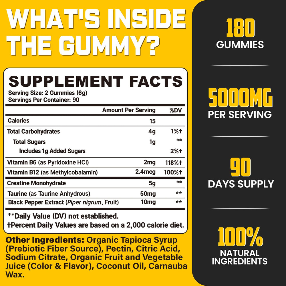 Moursope gummies label shows vegan and gluten-free nutrition for clean supplementation