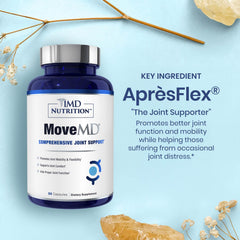 MoveMD capsules closeup highlighting compact daily joint support.