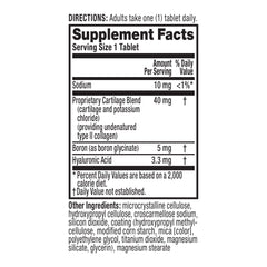 Move Free bottle on wooden surface suggests easy once-daily supplementation.