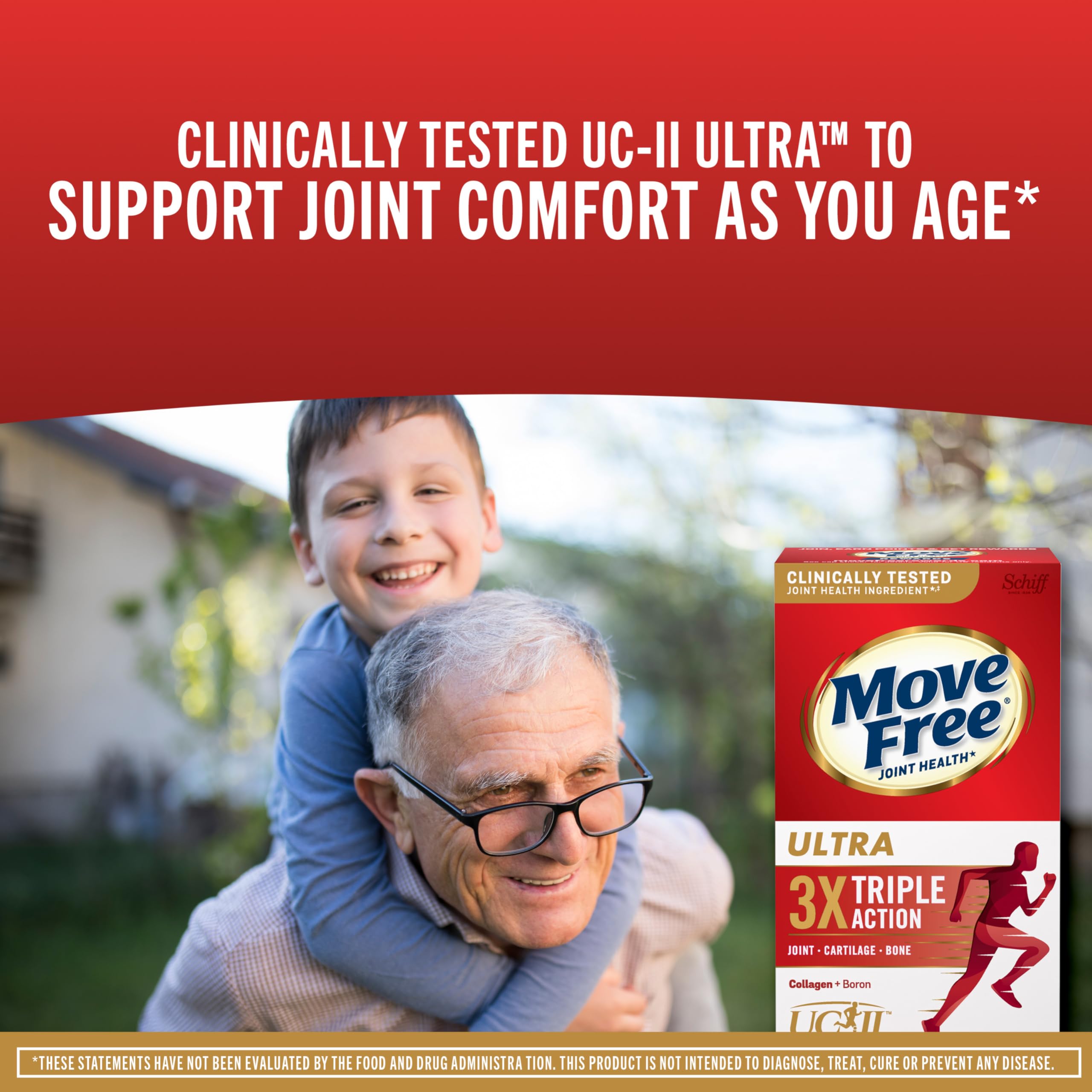 Move Free Ultra boron image emphasizes mineral support for healthy bones.