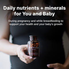 Movita Prenatal Multivitamin organic certification signals a clean, sustainable choice.