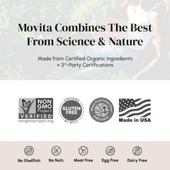 Movita fermentation process illustration signaling gentle nutrient handling