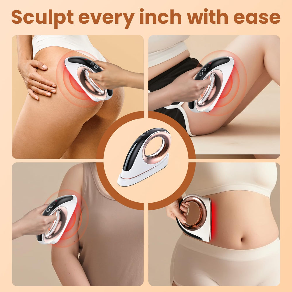 Mozoss cellulite massager for at-home care promotes simple routine and consistent usage.
