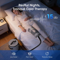 MQHOOB quiet pump keeps noise minimal for restful evenings.