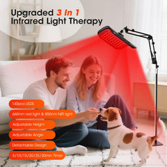 MQHOOB lamp with adjustable stand for versatile positioning during sessions